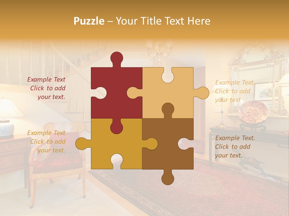 Wall Luxury Light PowerPoint Template