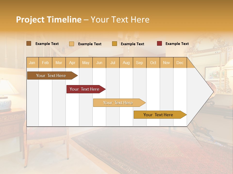 Wall Luxury Light PowerPoint Template