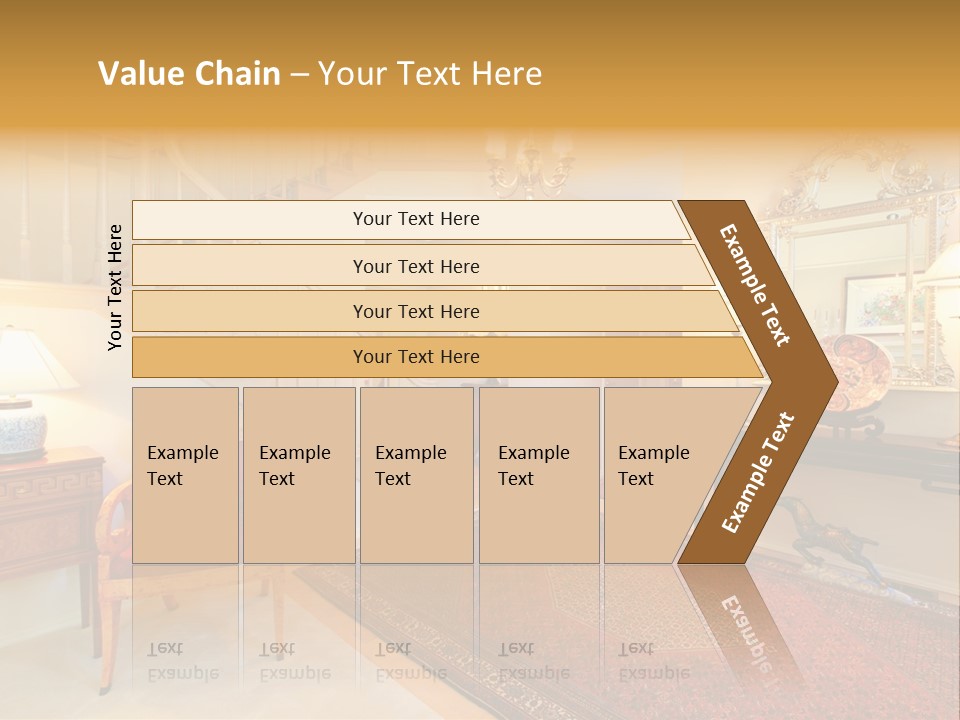 Wall Luxury Light PowerPoint Template