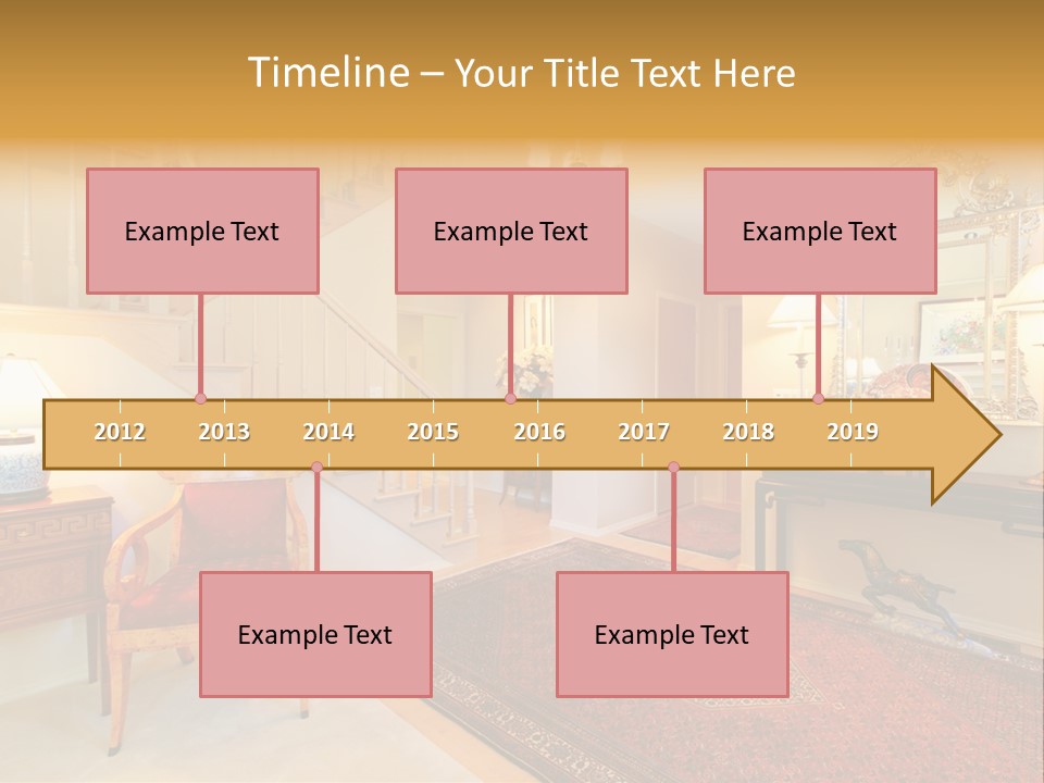 Wall Luxury Light PowerPoint Template