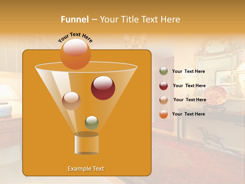 Wall Luxury Light PowerPoint Template