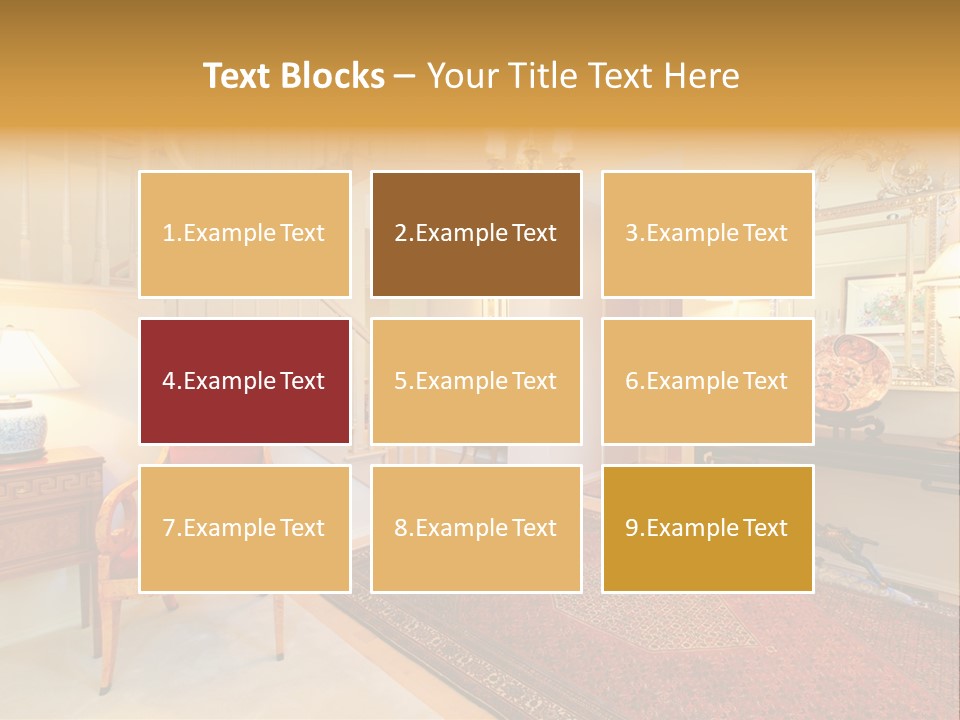 Wall Luxury Light PowerPoint Template