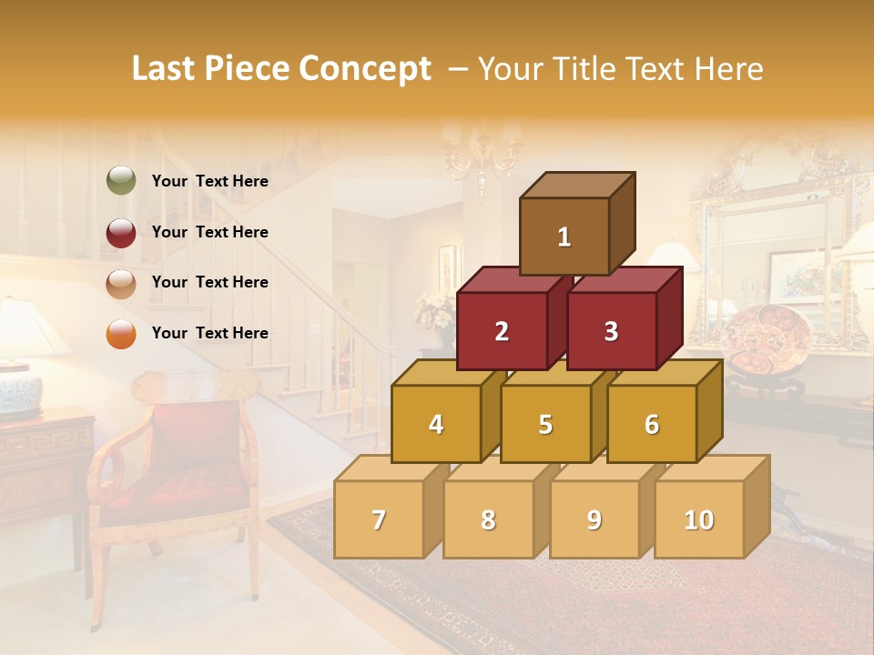 Wall Luxury Light PowerPoint Template