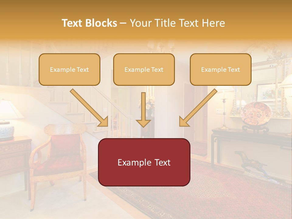 Wall Luxury Light PowerPoint Template