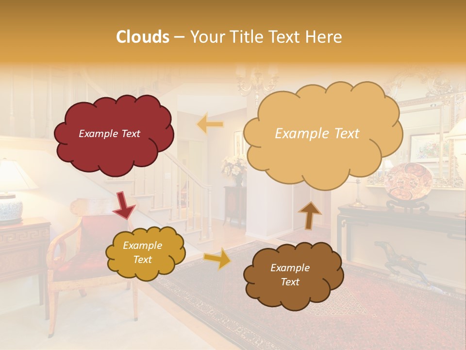 Wall Luxury Light PowerPoint Template