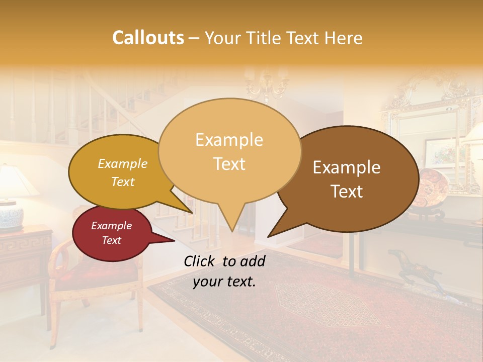 Wall Luxury Light PowerPoint Template