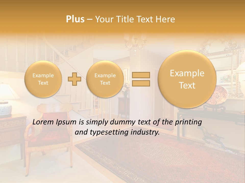 Wall Luxury Light PowerPoint Template