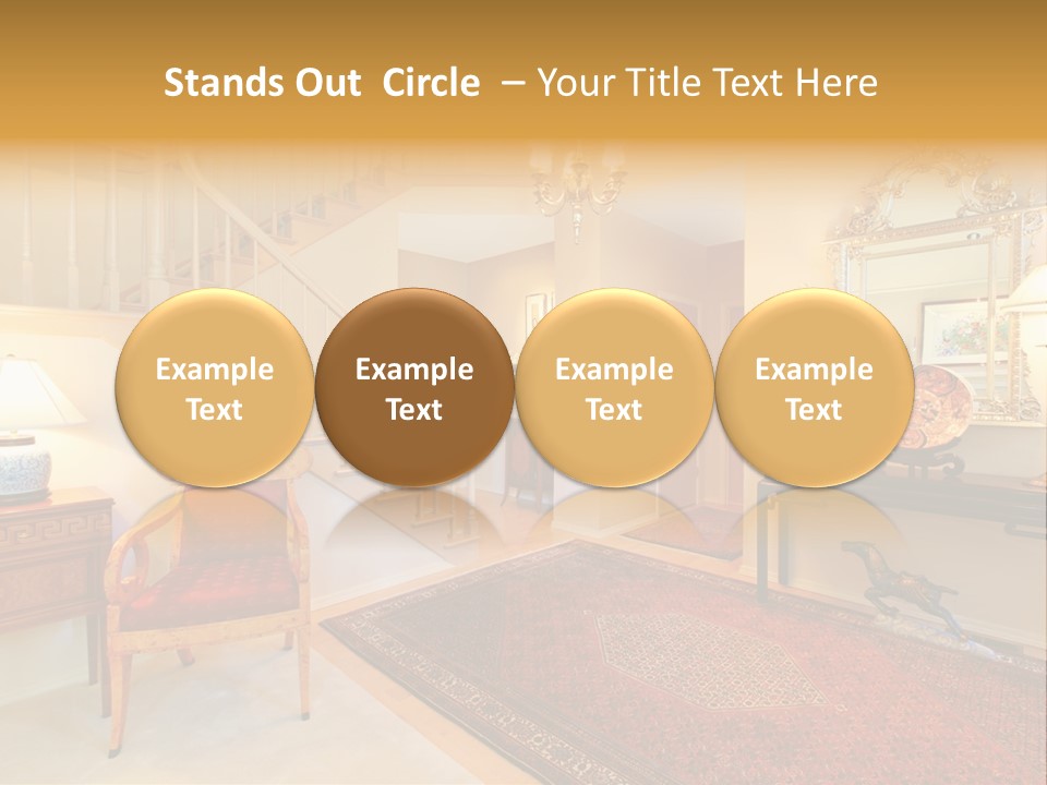 Wall Luxury Light PowerPoint Template
