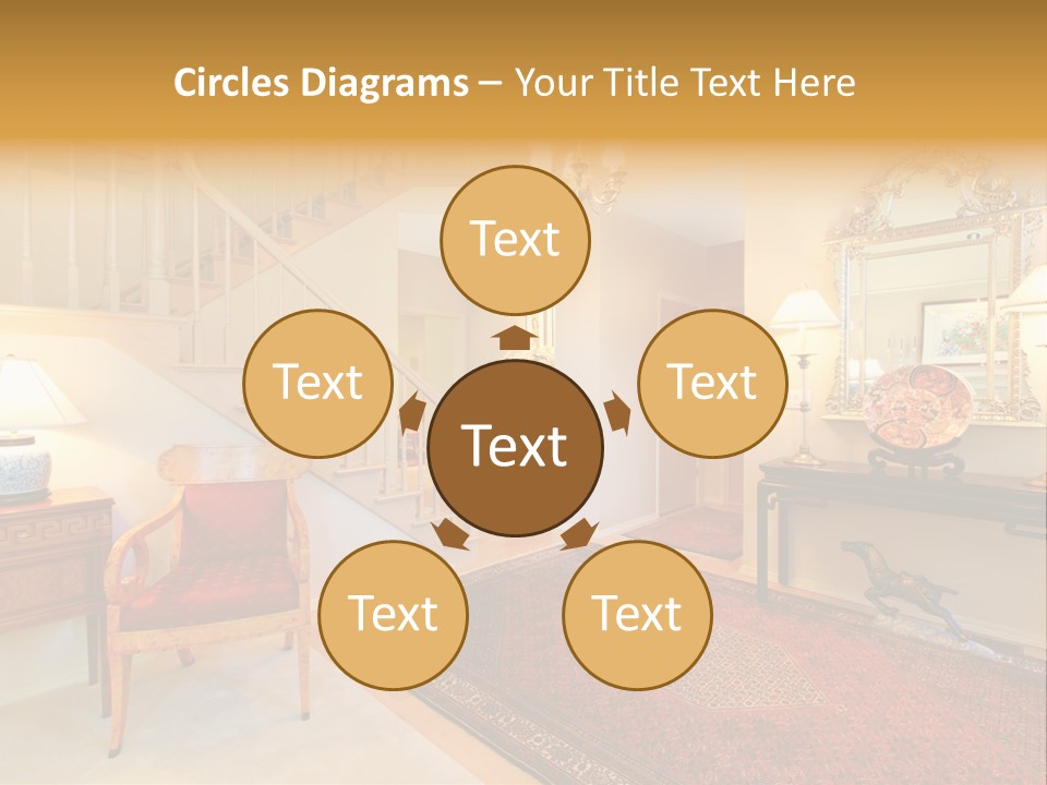 Wall Luxury Light PowerPoint Template