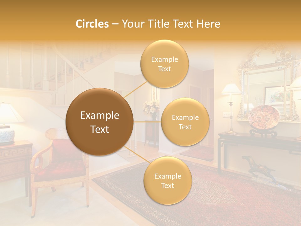 Wall Luxury Light PowerPoint Template