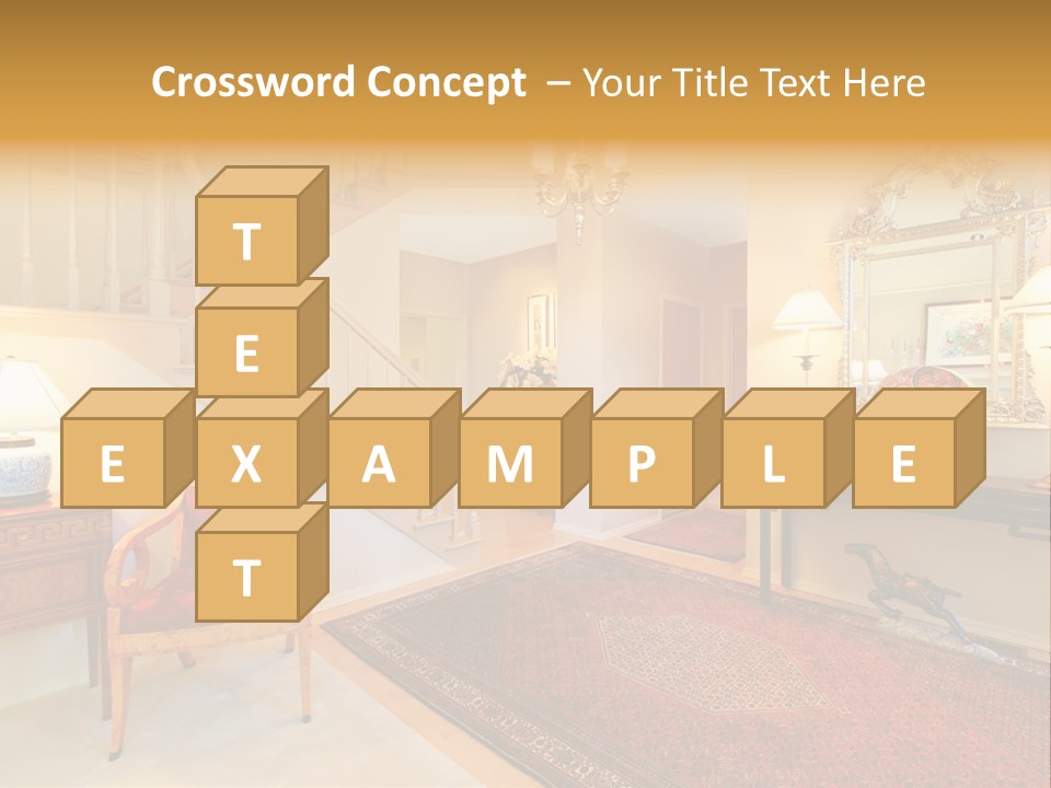 Wall Luxury Light PowerPoint Template