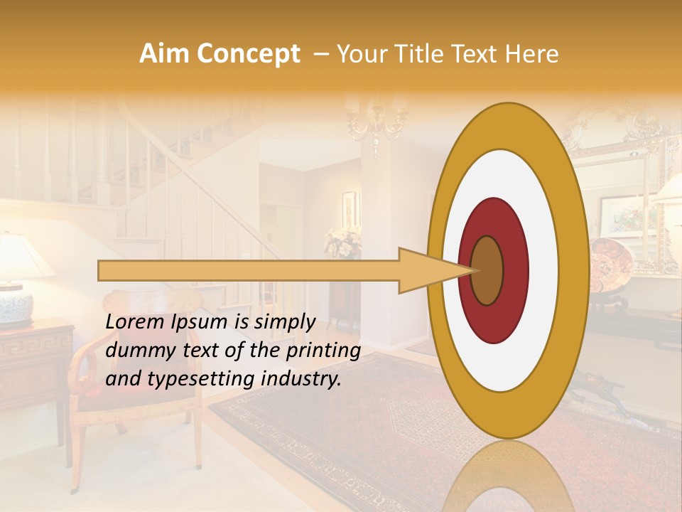 Wall Luxury Light PowerPoint Template