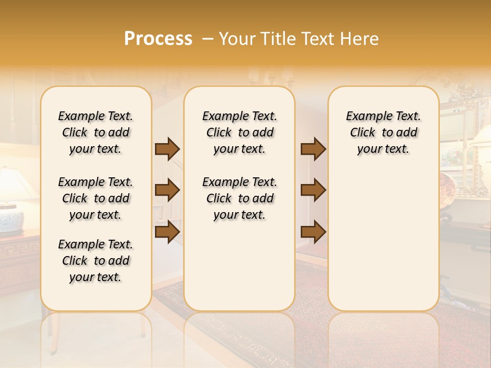 Wall Luxury Light PowerPoint Template