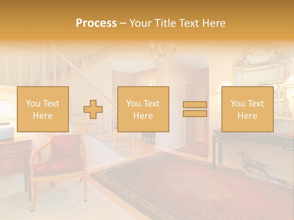 Wall Luxury Light PowerPoint Template