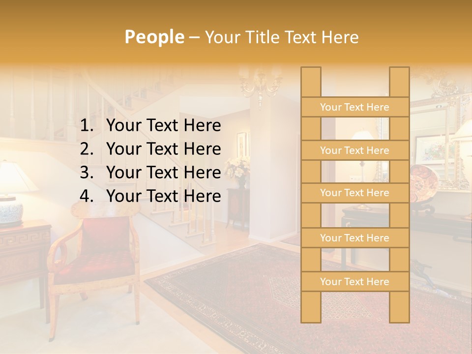 Wall Luxury Light PowerPoint Template