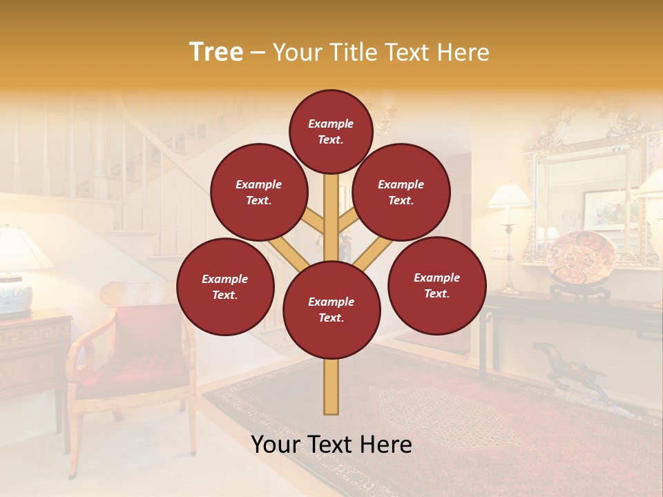 Wall Luxury Light PowerPoint Template