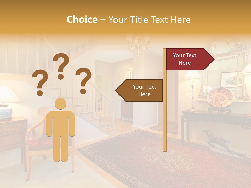 Wall Luxury Light PowerPoint Template