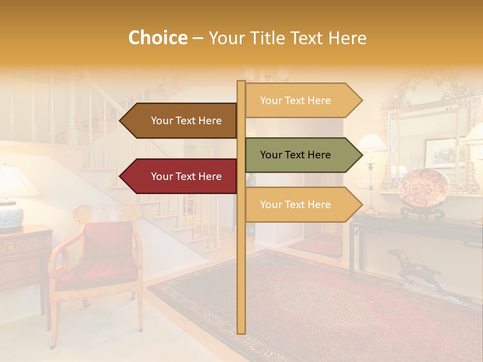 Wall Luxury Light PowerPoint Template