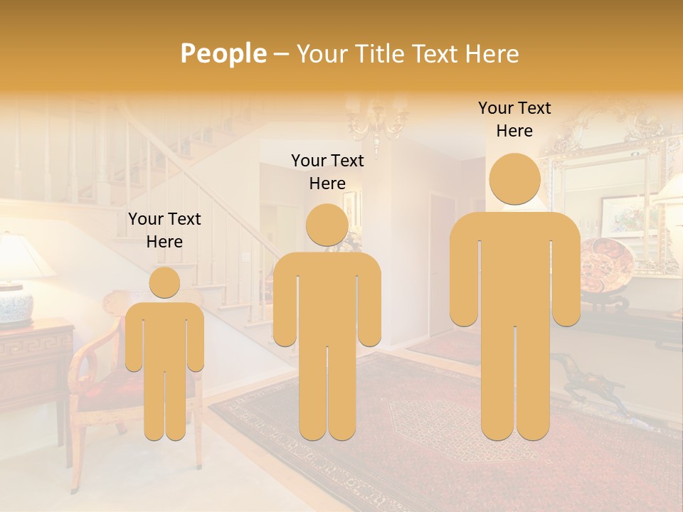 Wall Luxury Light PowerPoint Template