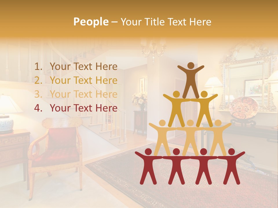 Wall Luxury Light PowerPoint Template