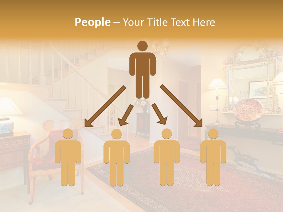 Wall Luxury Light PowerPoint Template