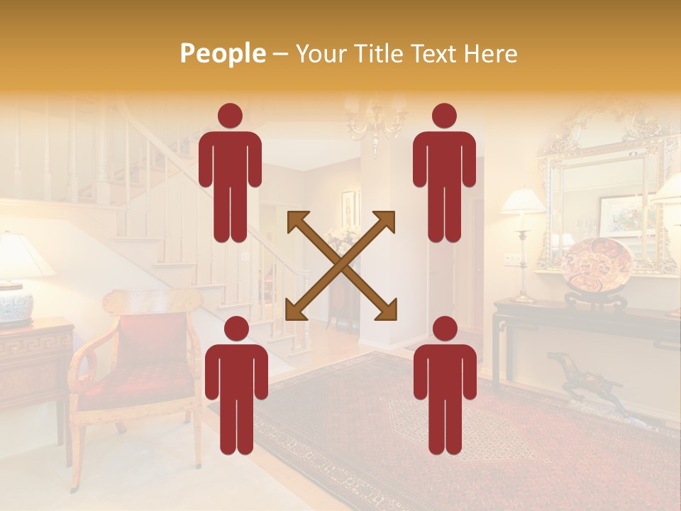 Wall Luxury Light PowerPoint Template