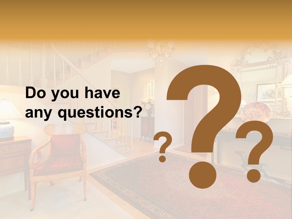 Wall Luxury Light PowerPoint Template