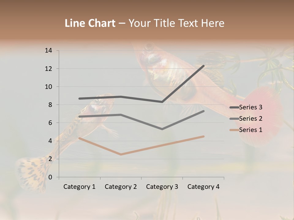 Aquarian Poecilia Guppy PowerPoint Template
