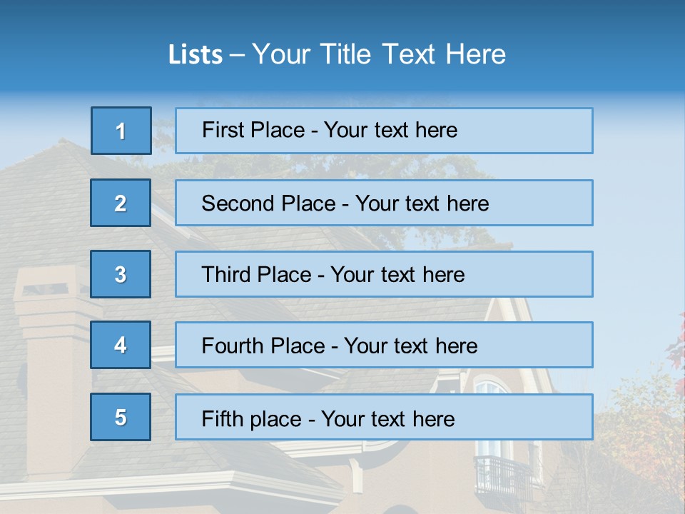 American White Power PowerPoint Template