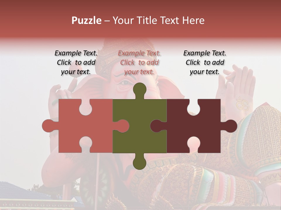 Culture Lotus Thai PowerPoint Template