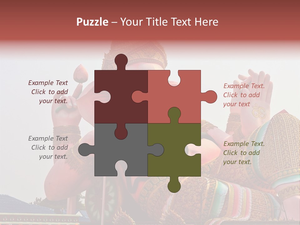 Culture Lotus Thai PowerPoint Template