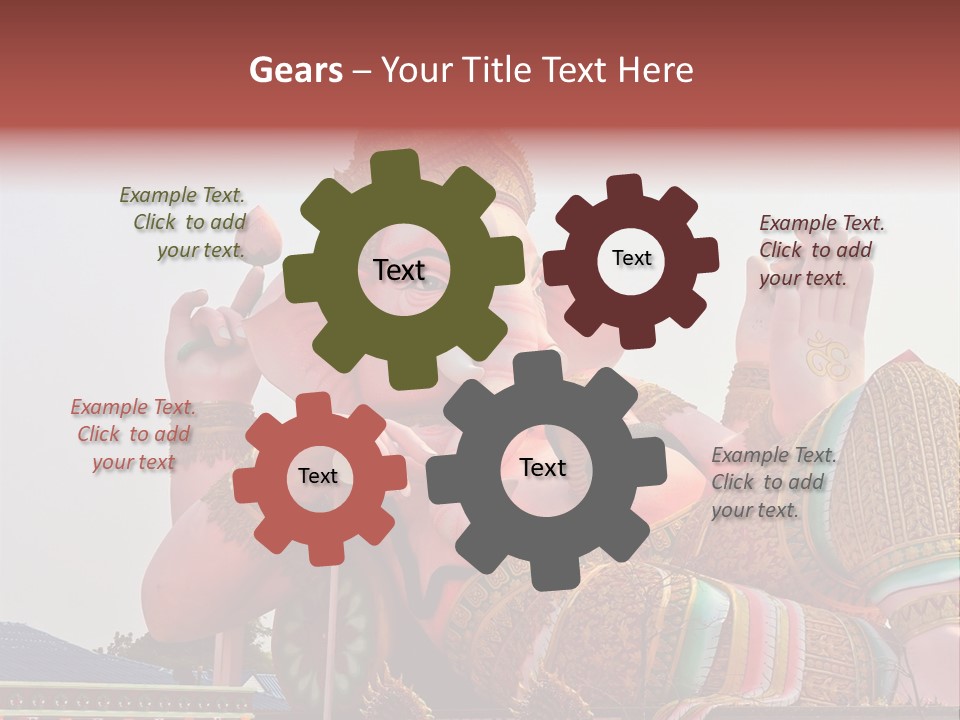 Culture Lotus Thai PowerPoint Template