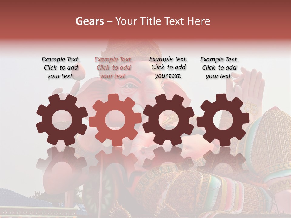 Culture Lotus Thai PowerPoint Template