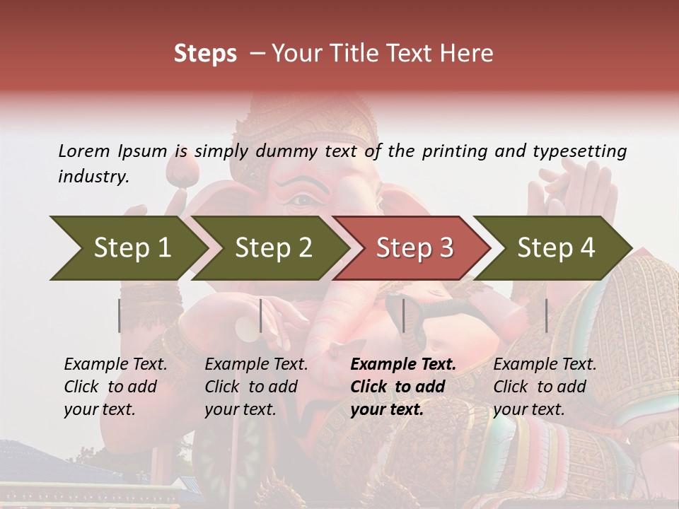 Culture Lotus Thai PowerPoint Template