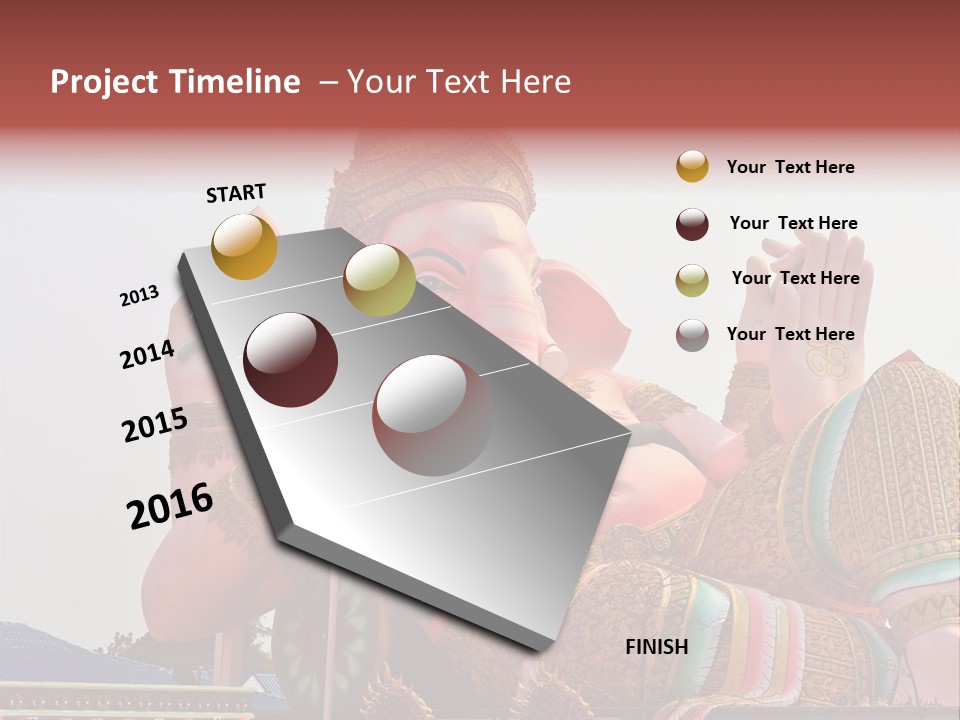 Culture Lotus Thai PowerPoint Template
