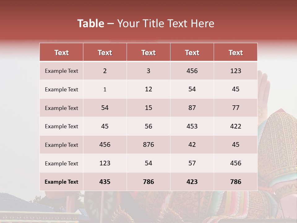 Culture Lotus Thai PowerPoint Template