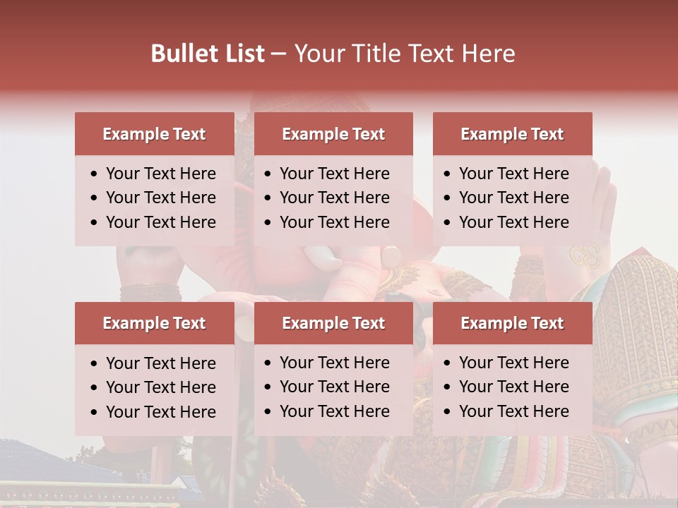 Culture Lotus Thai PowerPoint Template