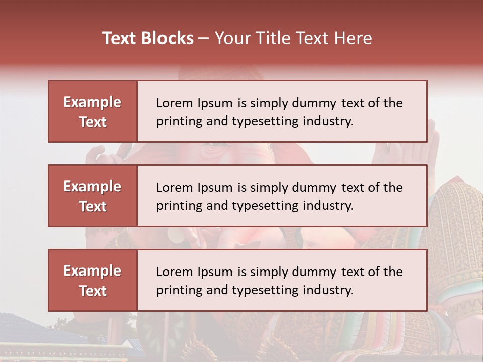 Culture Lotus Thai PowerPoint Template