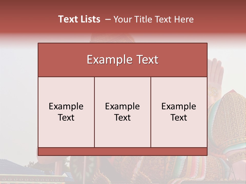 Culture Lotus Thai PowerPoint Template