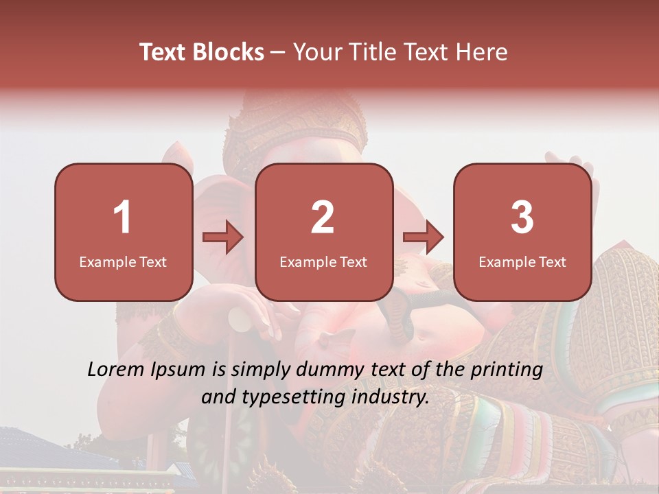 Culture Lotus Thai PowerPoint Template