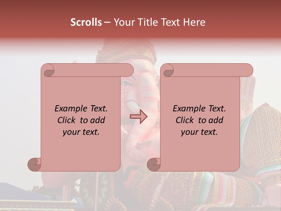 Culture Lotus Thai PowerPoint Template