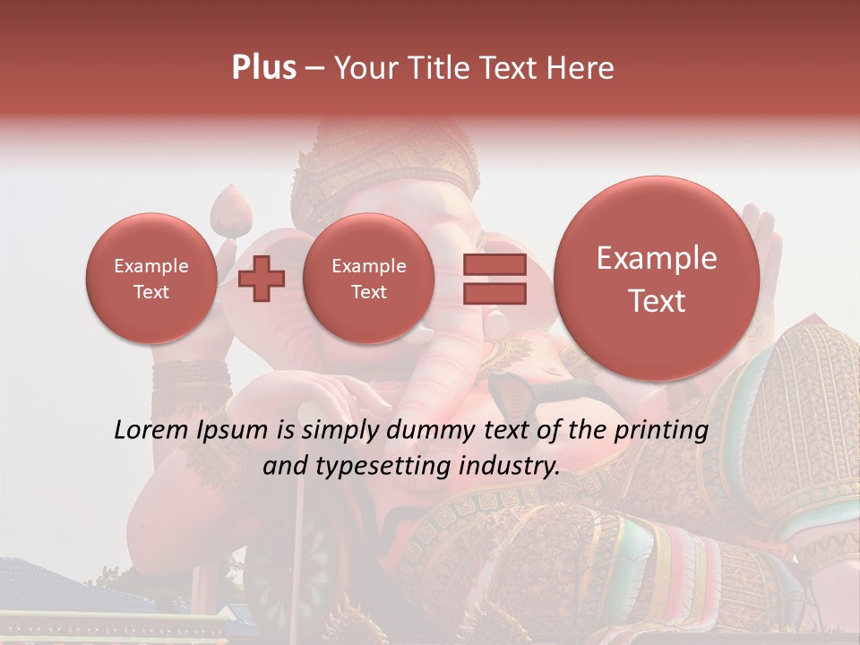 Culture Lotus Thai PowerPoint Template