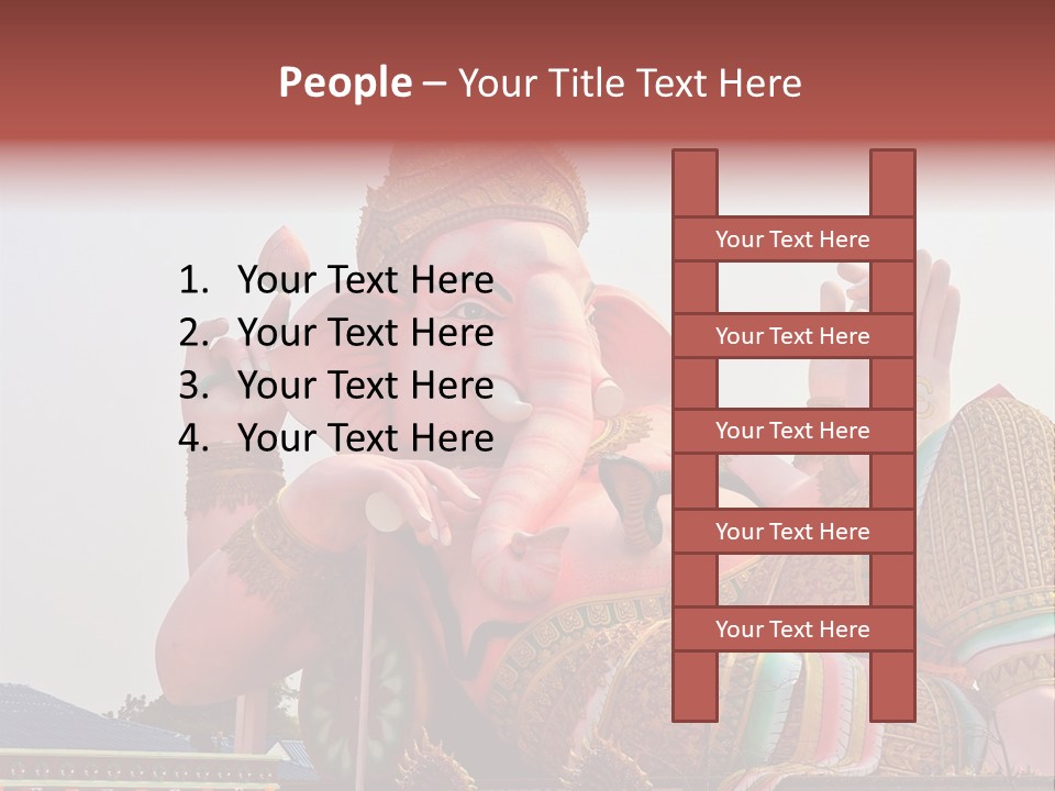 Culture Lotus Thai PowerPoint Template