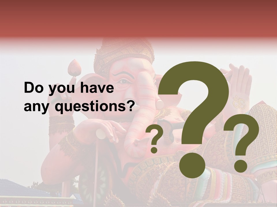 Culture Lotus Thai PowerPoint Template