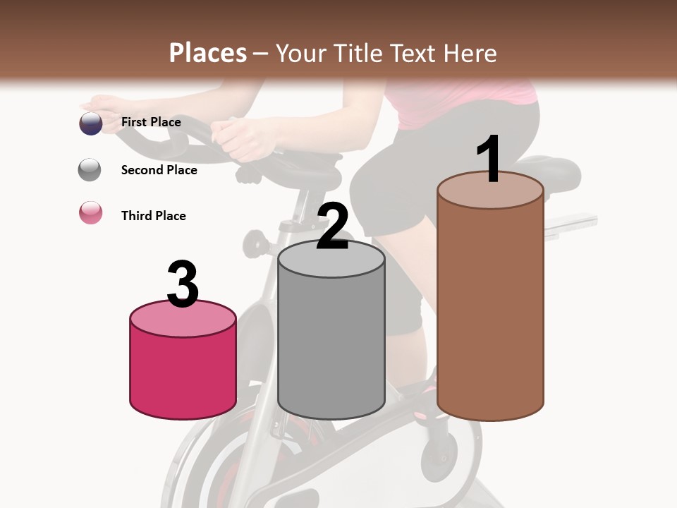 Bike Isolated Workout PowerPoint Template