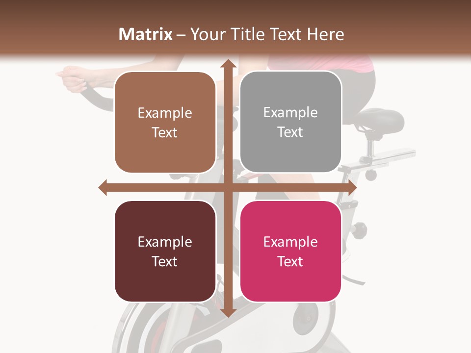 Bike Isolated Workout PowerPoint Template