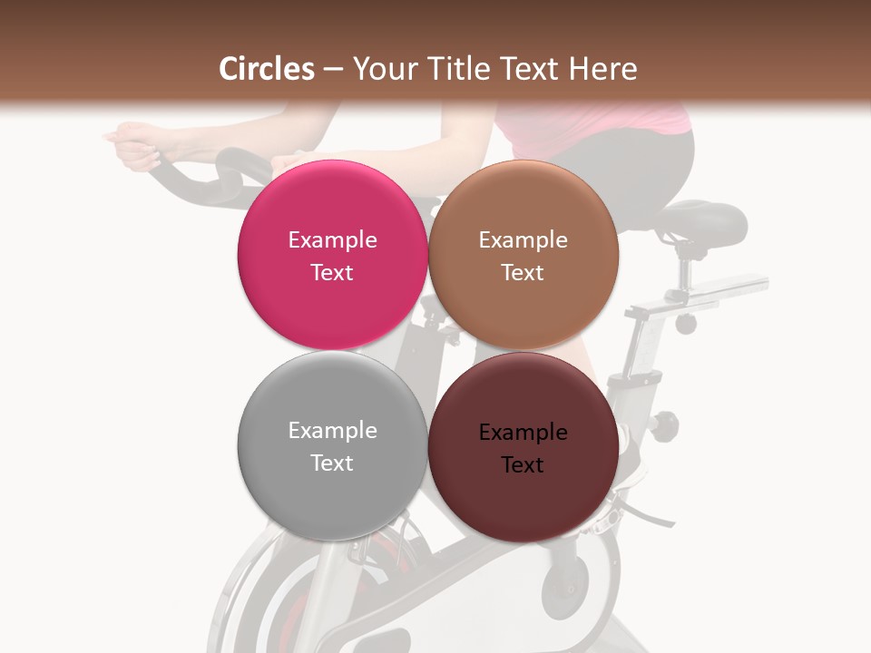 Bike Isolated Workout PowerPoint Template