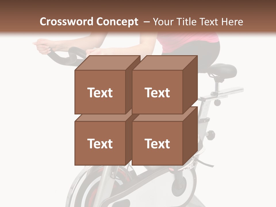 Bike Isolated Workout PowerPoint Template