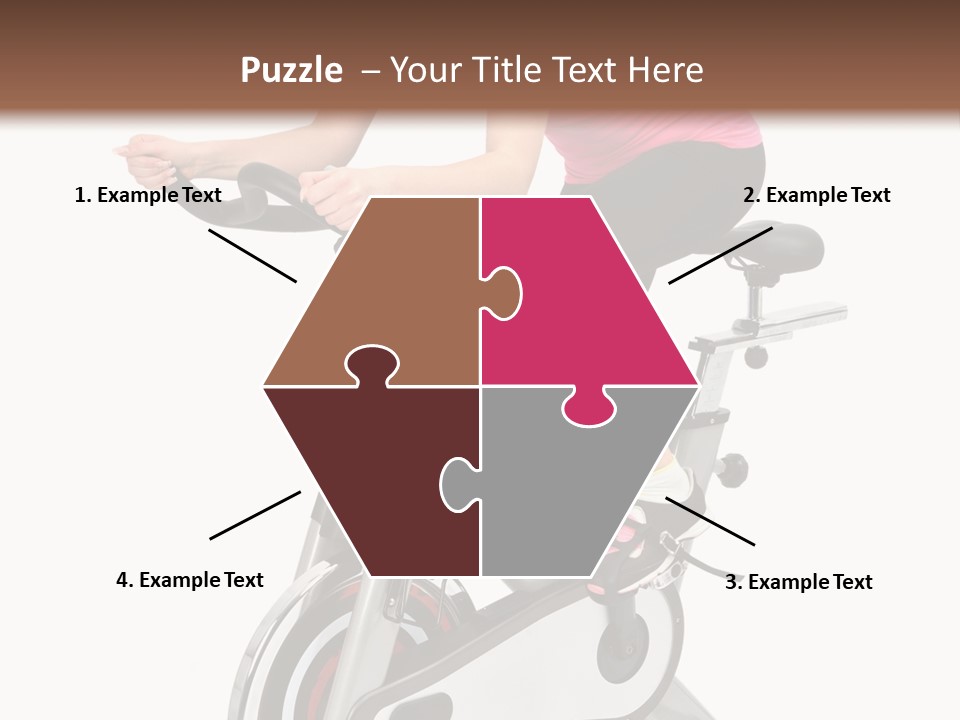 Bike Isolated Workout PowerPoint Template