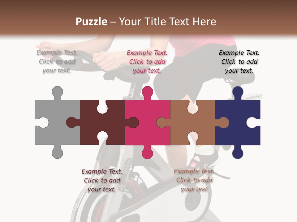 Bike Isolated Workout PowerPoint Template